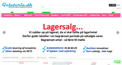 Desktop Screenshot of gelateria.dk